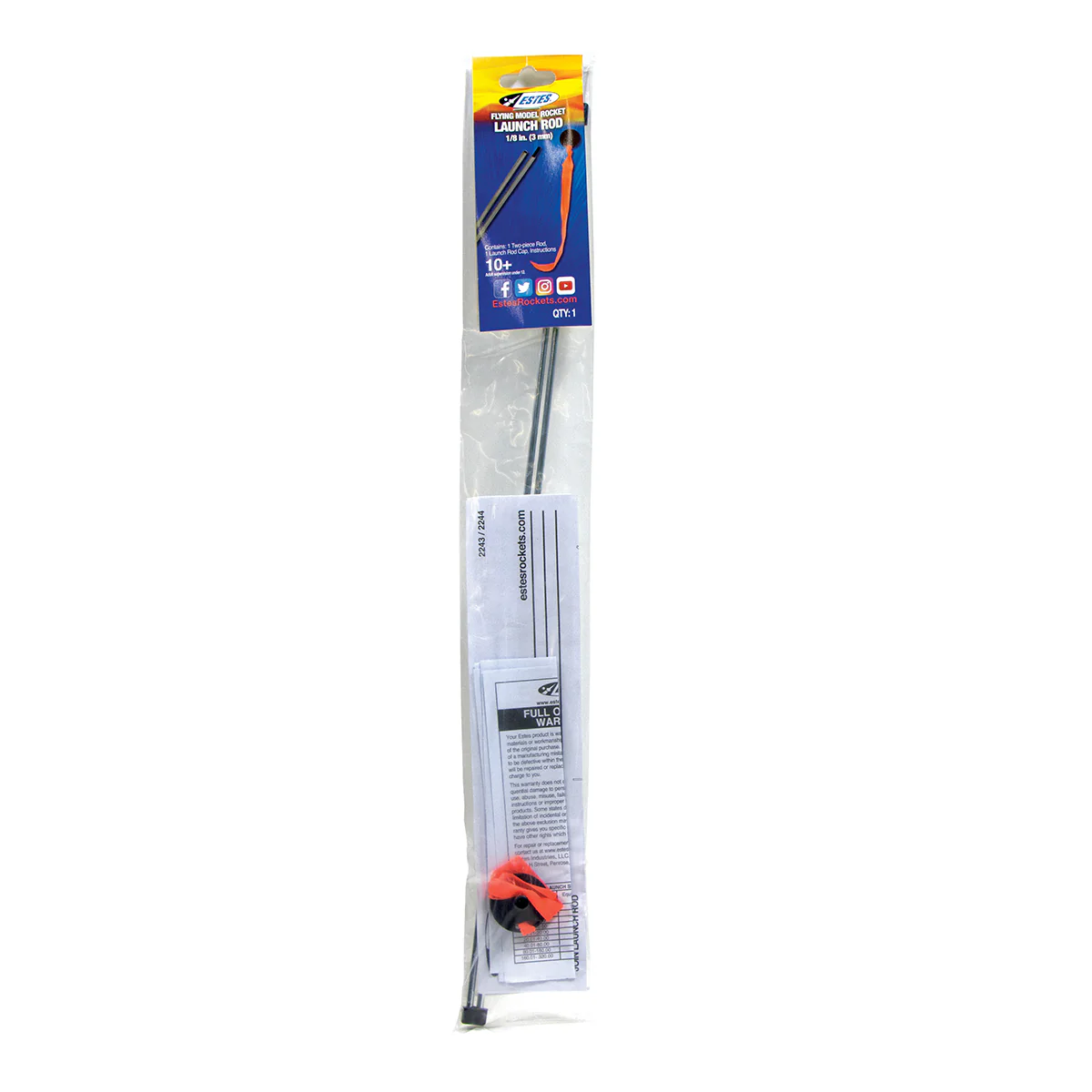 1/8" Two-Piece Launch Rod - Image 5