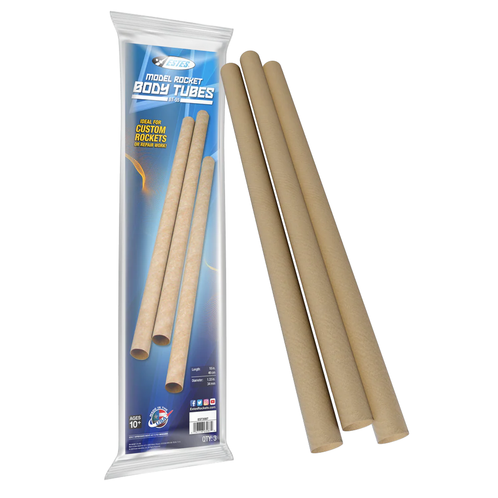 BT-50 Body Tubes (3 pk)